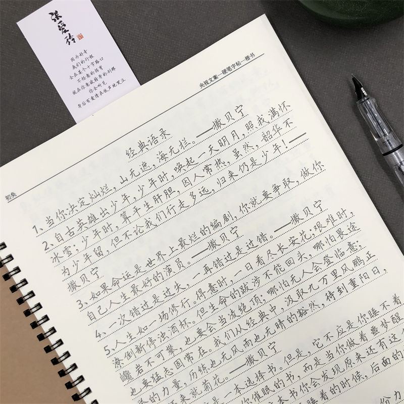 央视文案字主持人民日报经典语录帖见描述金句字董正能量励志卿文
