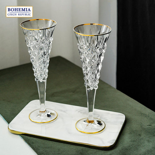 BOHEMIA捷克水晶玻璃高脚杯