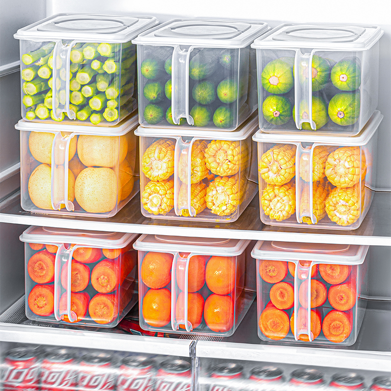 日本inomata冰箱收纳盒食品级