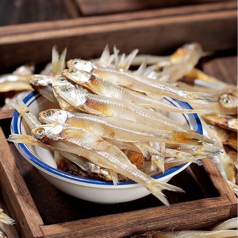 淡干小鱼干海鲜干货去头湛江特产级海燕鱼干小银鱼风干海鱼咸鱼