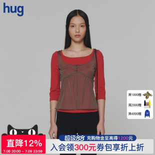 微透网纱背心 AMOMENTO hug 2025春夏新款