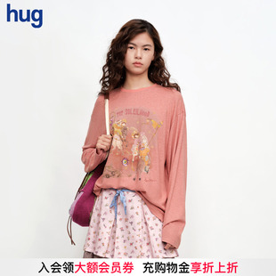hug GARCON T恤 2026早春马球少年珠片刺绣短长袖