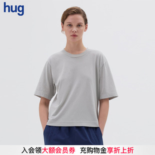 MARGARET 純色短袖 HOWELL 2025春夏新款 圓領上衣 hug