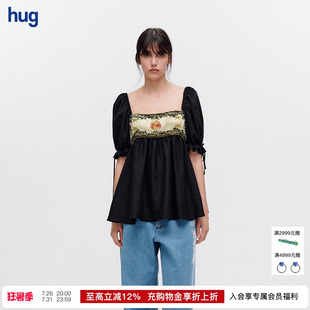 【ICE DUST】hug 2026早秋新款重工珠绣上衣