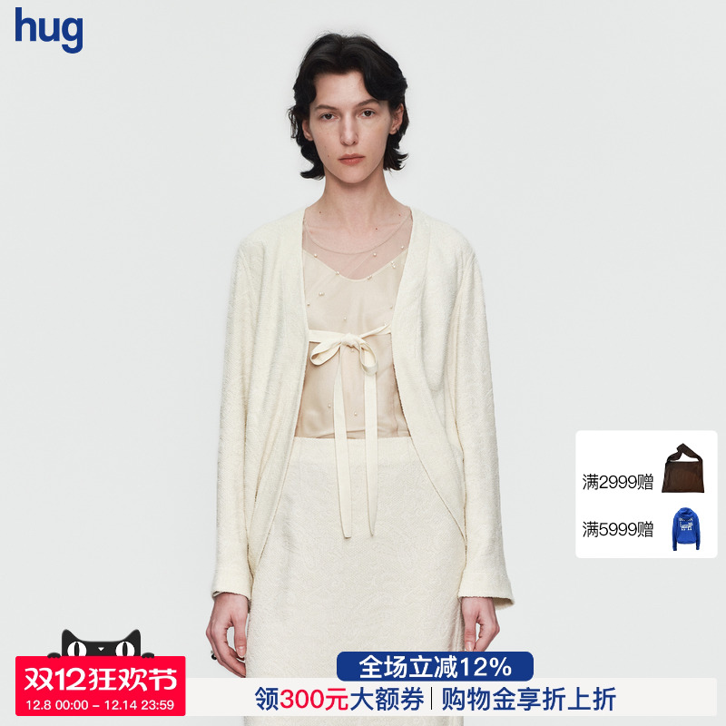 AETNAPROJECT绑带提花外套