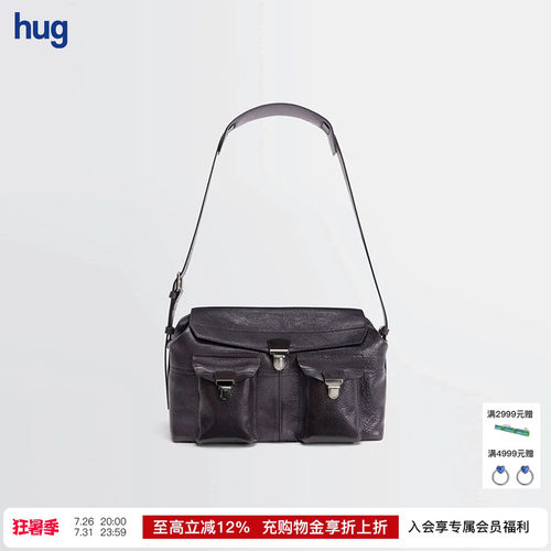 LEMAIR纯色简约多口袋手提包