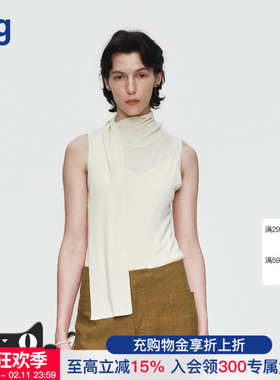 【AETNA PROJECT】hug 2025秋冬新款羊毛简约针织背心