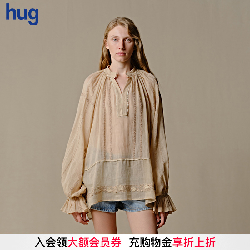 古力娜扎同款INTOTHEEAST衬衫