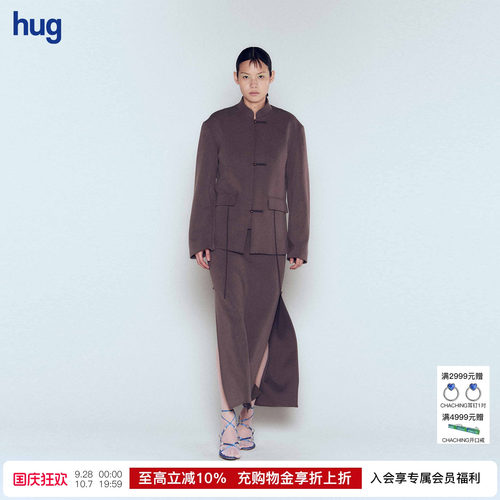SAMUELGUIYANG抽绳立领短外套