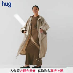 hug 2026早春新款 毛毛雨伦敦派克风衣 COMMXN