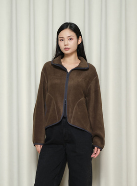 【COMMXN COMMXN】hug 2025秋冬新款超软抓绒衣内胆开衫薄款外套