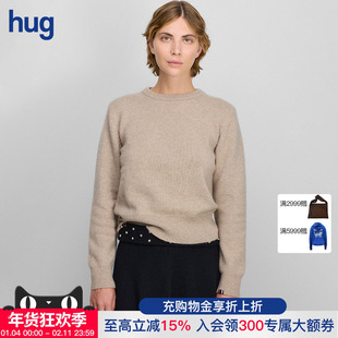 【EXTREME CASHMERE】hug 2025秋冬新款圆领长袖羊绒针织套头衫