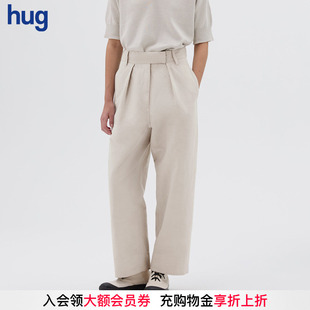 MARGARET 宽腰头休闲裤 HOWELL 2025英国MHL阔腿长裤 子 hug