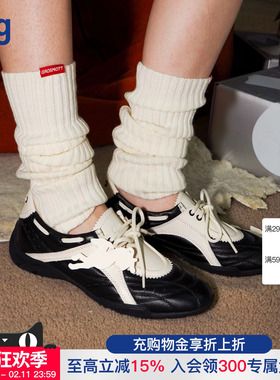 【27QUAI GROSMOTT】hug 2025秋冬新款猎装小猎犬帆船鞋