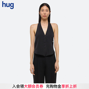 2025早春新款 限時6折 hug LANG 純色掛脖馬甲 HELMUT