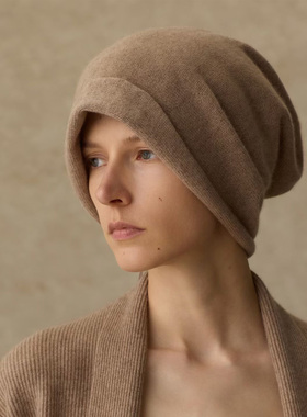 【UMAWANG】hug 2025秋冬新款复古1436合作款羊绒帽