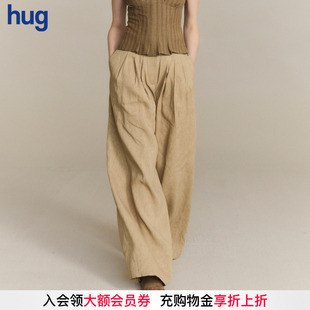 【CORTANA】hug 2026早春新款直筒宽松西裤