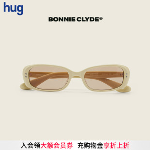 【BONNIE】hug 2026春夏新款浅黄混棕太阳镜
