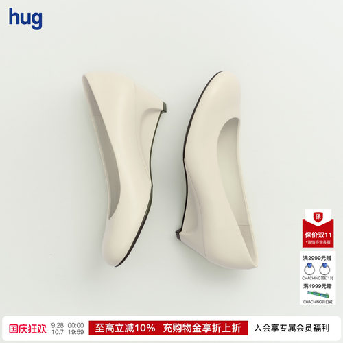 VOEV光面小牛皮单鞋2026