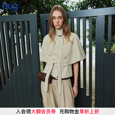 PANNPANN斗篷式轻防风外套