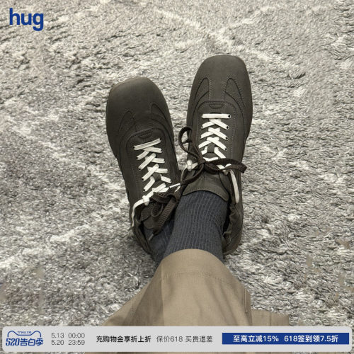 UNTITLAB浅灰赛车德训鞋