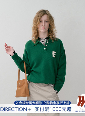 【NO DIRECTION+】hug 2025长袖打底衫绵羊毛针织套衫nodirection