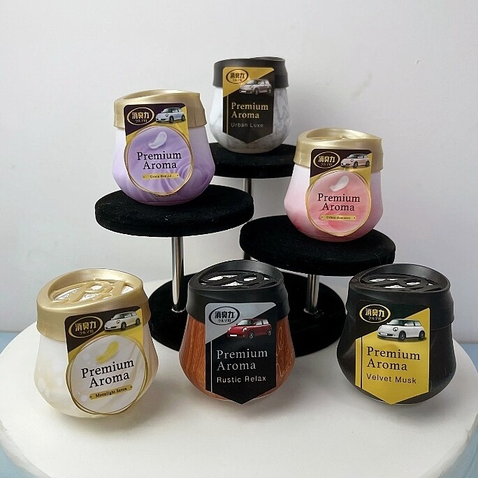 日本ST小鸡仔车载香薰家用精油车用香水空气清新剂高级去异味烟味