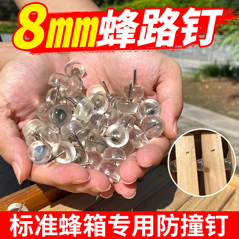 养蜂巢框蜂路钉精准巢框间距钉好就用新手全套巢础中蜂意蜂通用