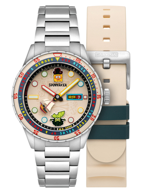 SPINNAKER三角帆海绵宝宝深海大冒险限量版自动机械表5171夜光