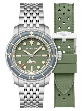 新款SPINNAKER三角帆40毫米复古潜水机械腕表5133限量版夜光防水