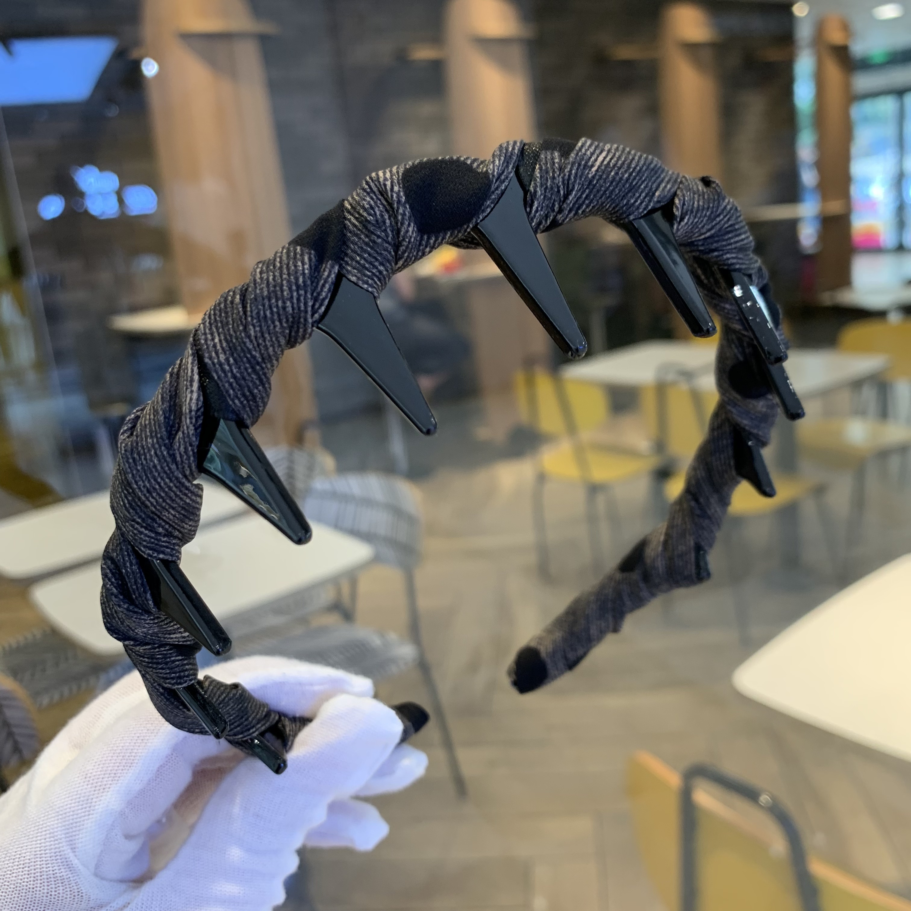复古简约窄边发卡发箍女带齿防滑成人气质发捆头饰压发洗脸头箍