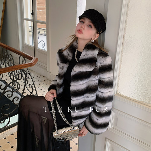 龙猫皮草整皮进口雷克斯獭兔