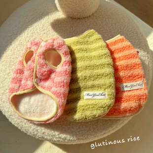 宠物猫咪衣服小狗狗棉背心吉娃娃比熊泰迪幼犬保暖加厚加绒秋冬装