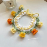 Шарф, трикотажный слюнявчик, нагрудник, чокер, галстук-бабочка, милый декор