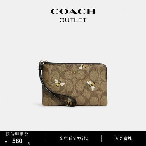 Тренер/тренер Ole Women's Bags Classic Maglined Bee Printing Corner Zipper WIR Bag