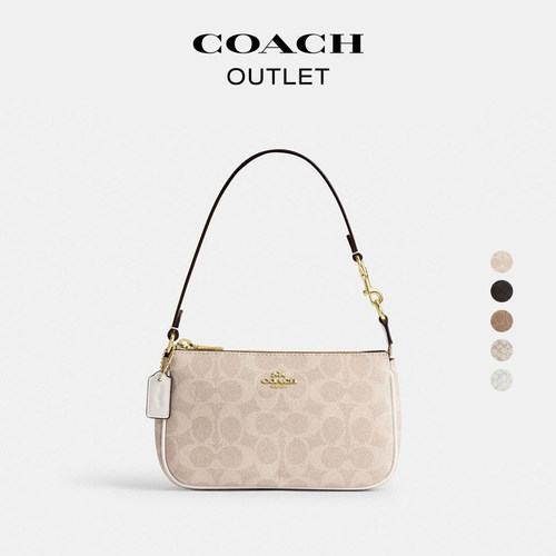 【新品】COACH/蔻驰奥莱女士老花NOLITA 19号手袋手提包腋下包