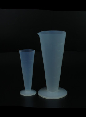 ICP-MS分析实验PFA量杯100ml500ml氟树脂耐酸碱量杯量器