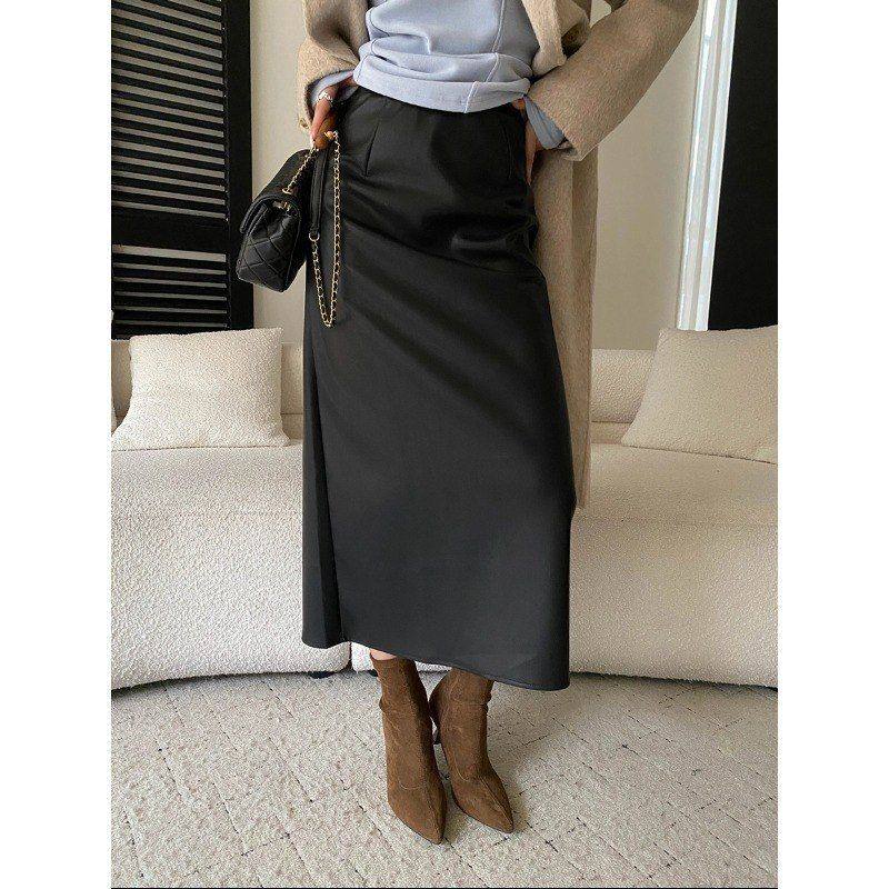 司南气质通勤风简约高腰字显瘦