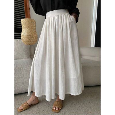 司南松弛假日法式天丝亚麻垂感