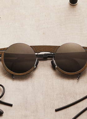 Hapter意大利手工复古工业风近视眼镜架墨镜个性前卫设计师小众框