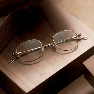 德国进口Lunor伦罗亚 M507德国手工复古超轻蝴蝶框近视眼镜架授权