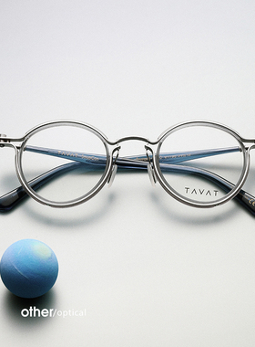 TAVAT意大利手工制SOUPCAN Pantos2.0C工业风金属板材近视眼镜架