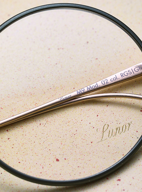 Lunor M902德国手工眼镜架品牌 文艺圆框 复古纯钛 上海配镜秒发