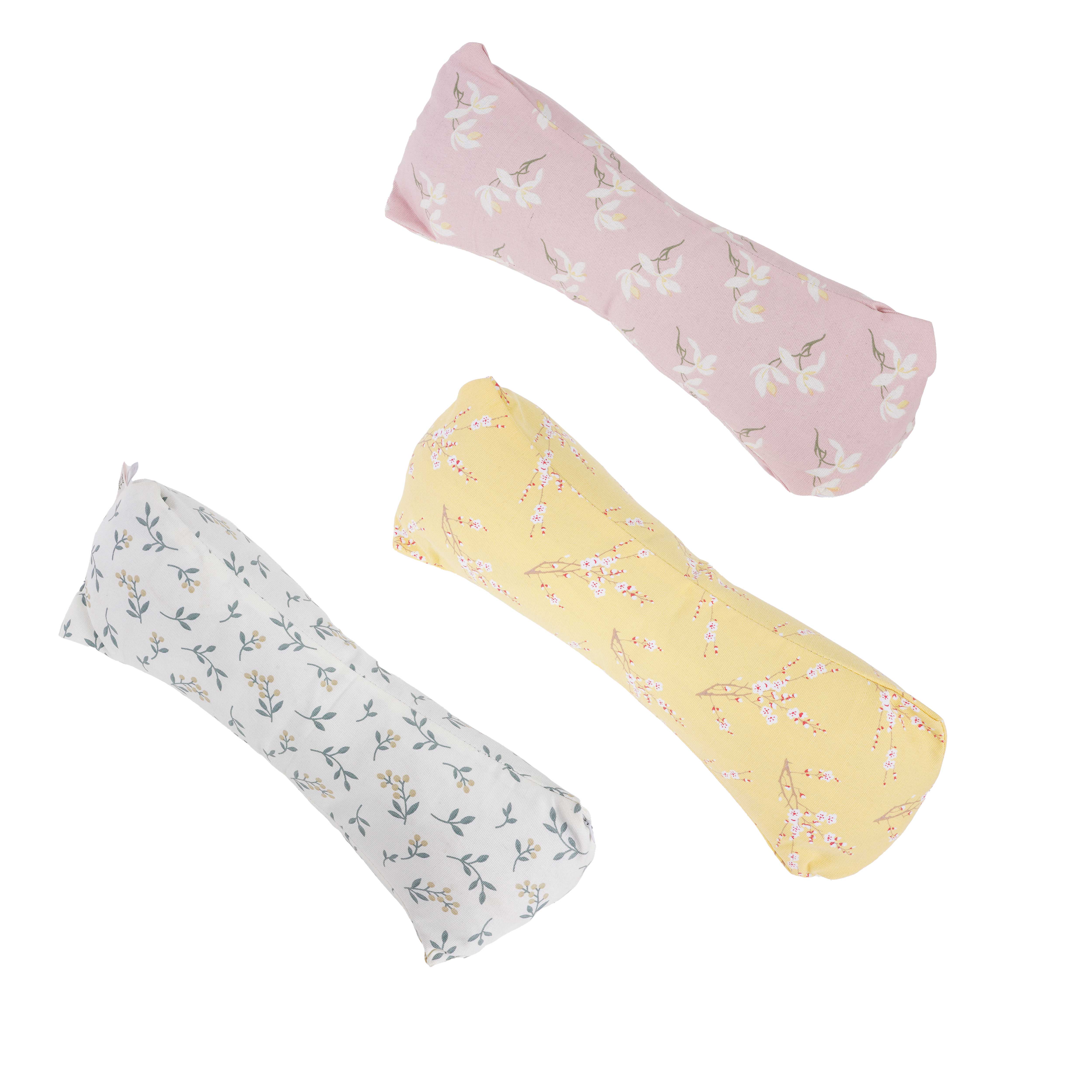 素色艾草三角枕/混