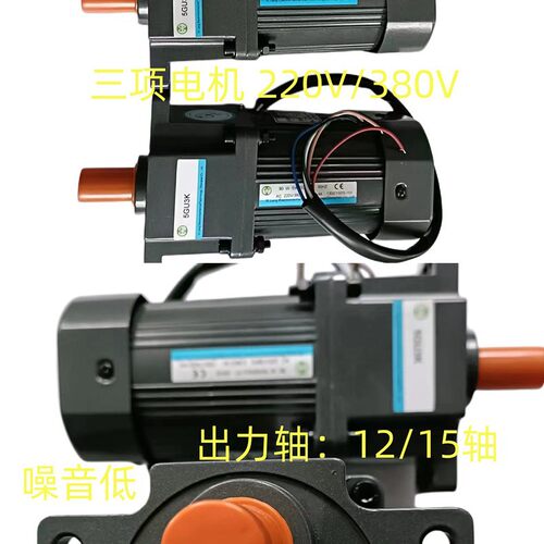 齿轮减速电机 玺朗减速电机 2IK6GN-C/2GN30K口罩机专用厂家直销