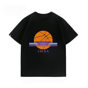 粤BA球迷短袖广东城市篮球联赛应援T恤球队文化衫纪念服短袖