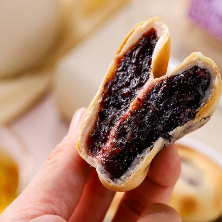 血糯米饼夹心冰皮面包软糕点心休闲零食解馋营养代餐