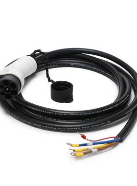 充电桩枪线换枪头线缆新能源电动汽车交流充电枪16A32A7KW延长线