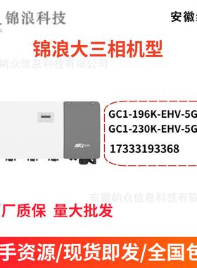 光伏并网逆变器GC1-196K-EHV-5G-PLUS太阳能三相并网逆变器