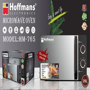 出口Hoffmans 微波炉765B 20L Microwave Oven Glassdoor 0.05cbm